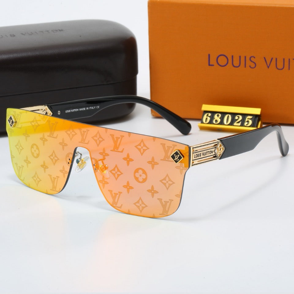 Louis vuitton New European and American style trendy sun protection sunglasses 68025 Butterfly