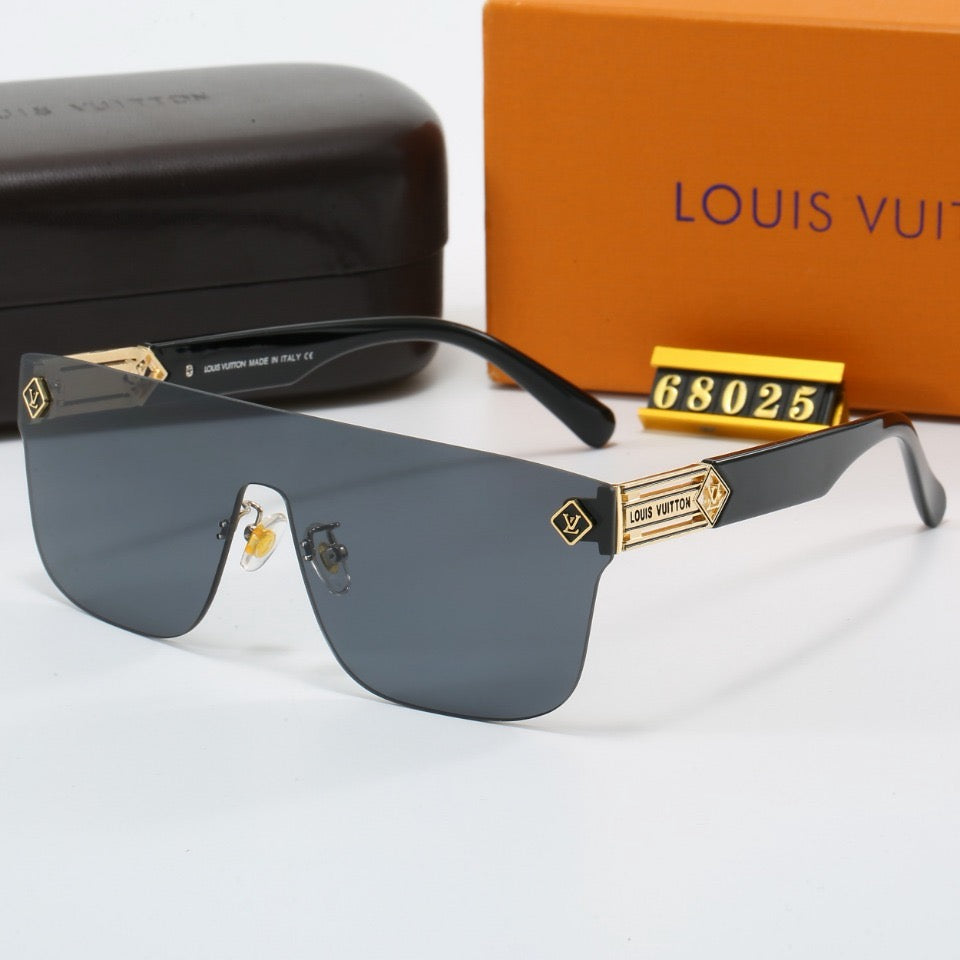 Louis vuitton New European and American style trendy sun protection sunglasses 68025 Butterfly