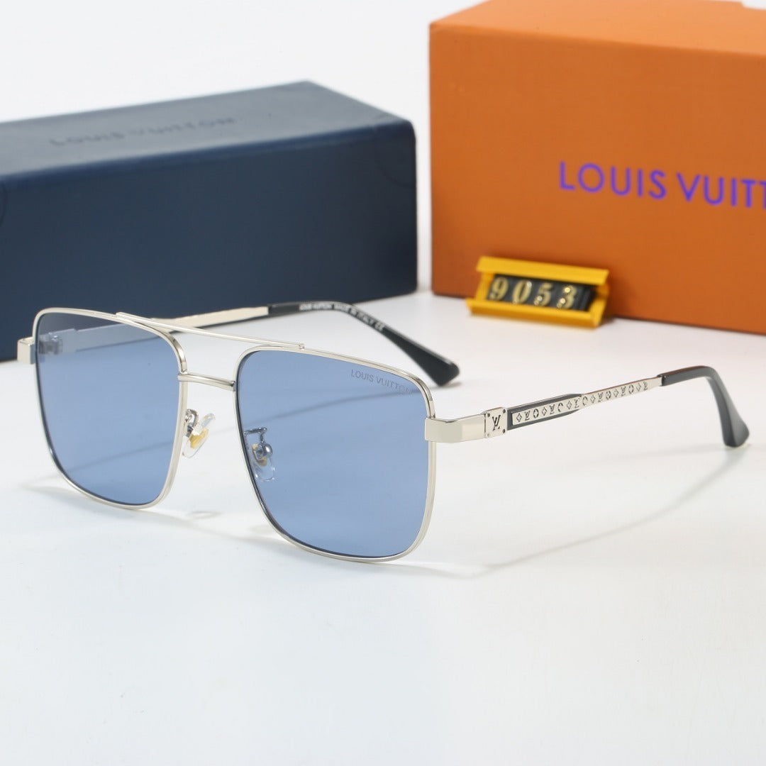 Louis vuitton Urban Chic Metal Double Bridge Sunglasses (Model 9053) Mixed