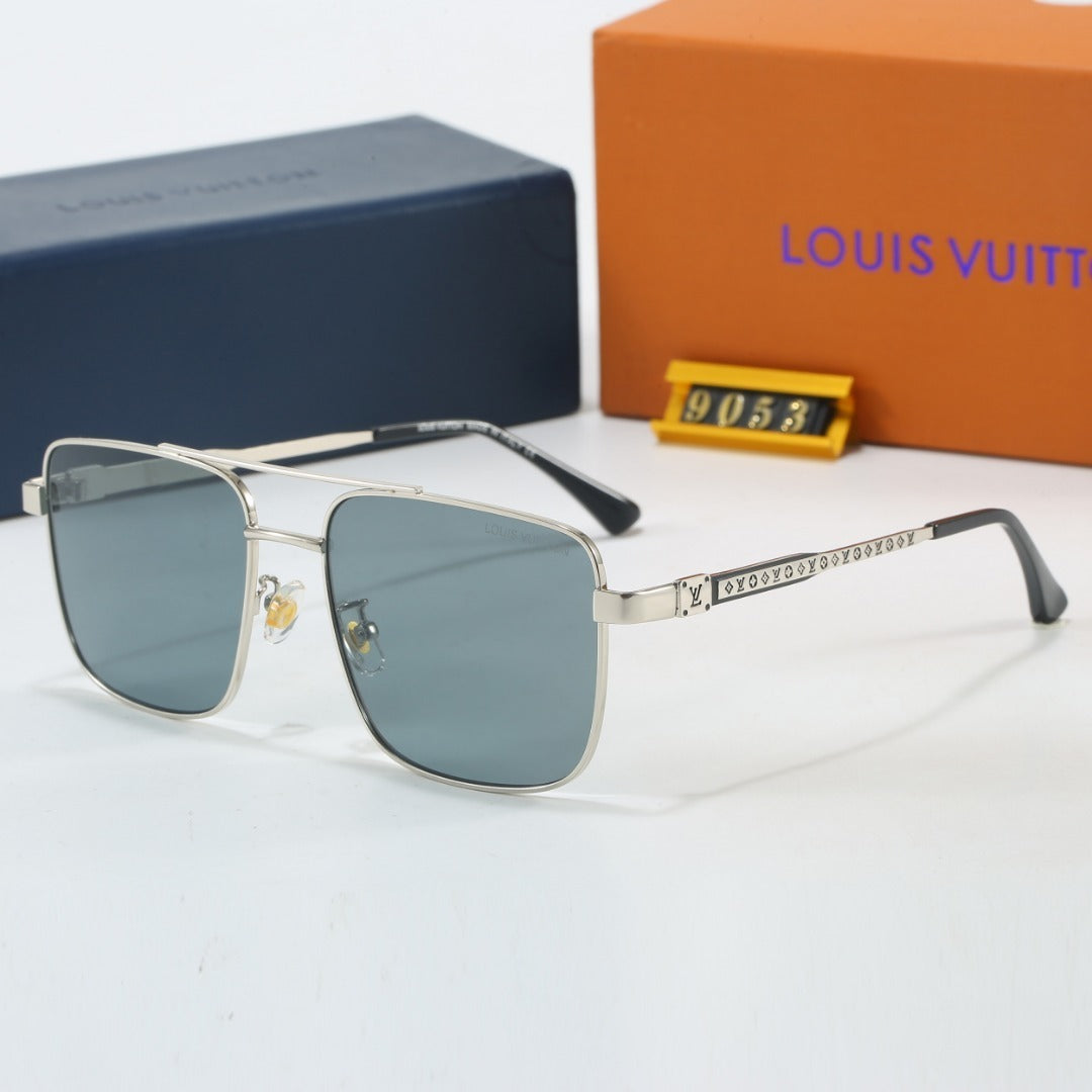 Louis vuitton Urban Chic Metal Double Bridge Sunglasses (Model 9053) Mixed