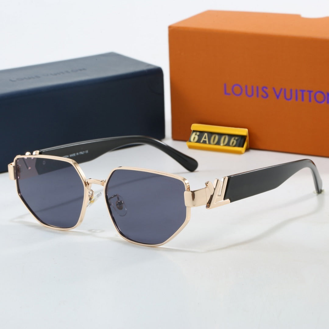 Louis vuitton V-Logo Metal Square Sunglasses (Model 6A006) Square
