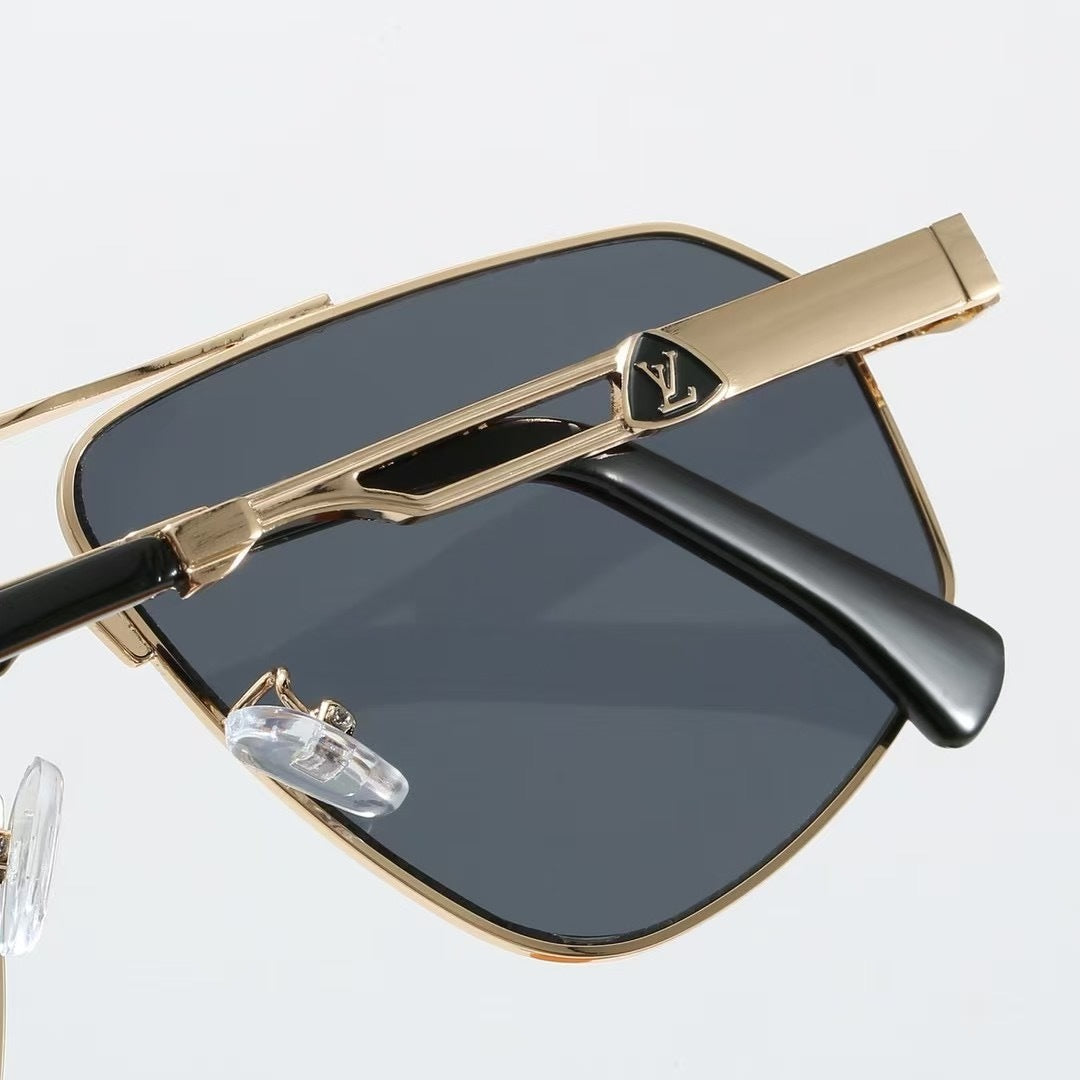 Louis vuitton Metal Vanguard Double Bridge Aviator Sunglasses Aviator