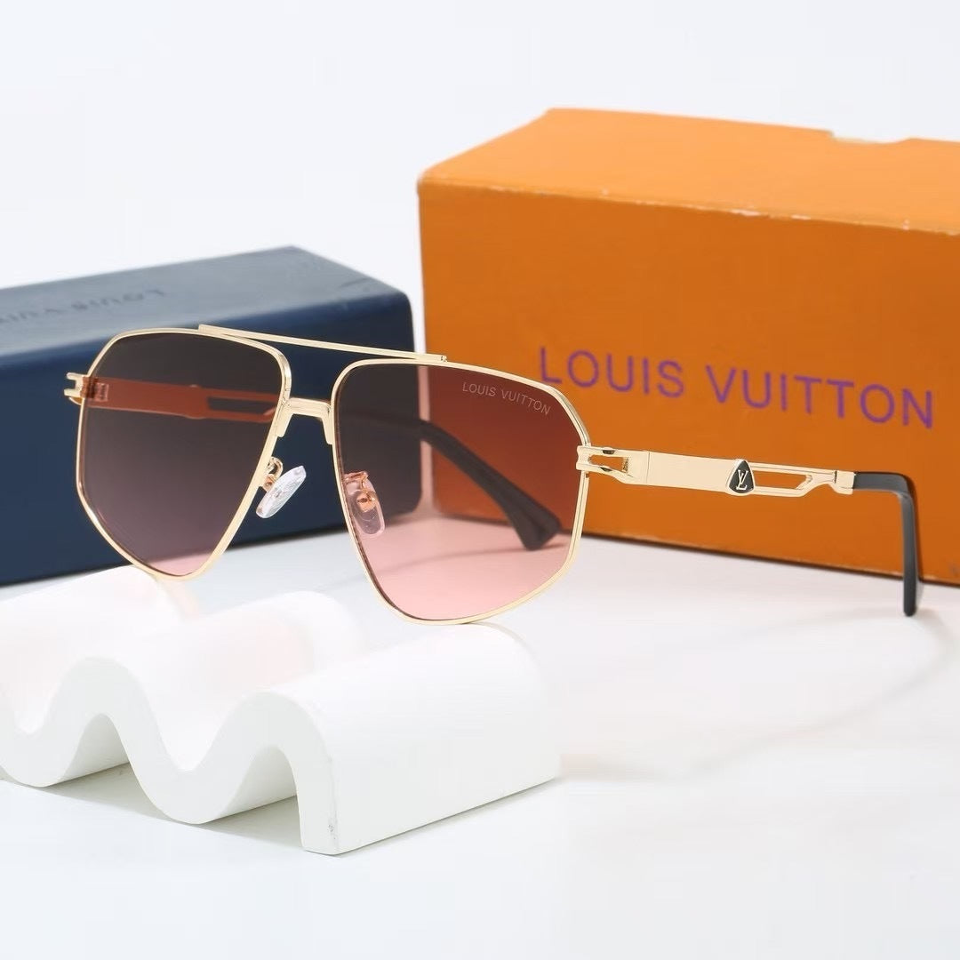 Louis vuitton Metal Vanguard Double Bridge Aviator Sunglasses Aviator