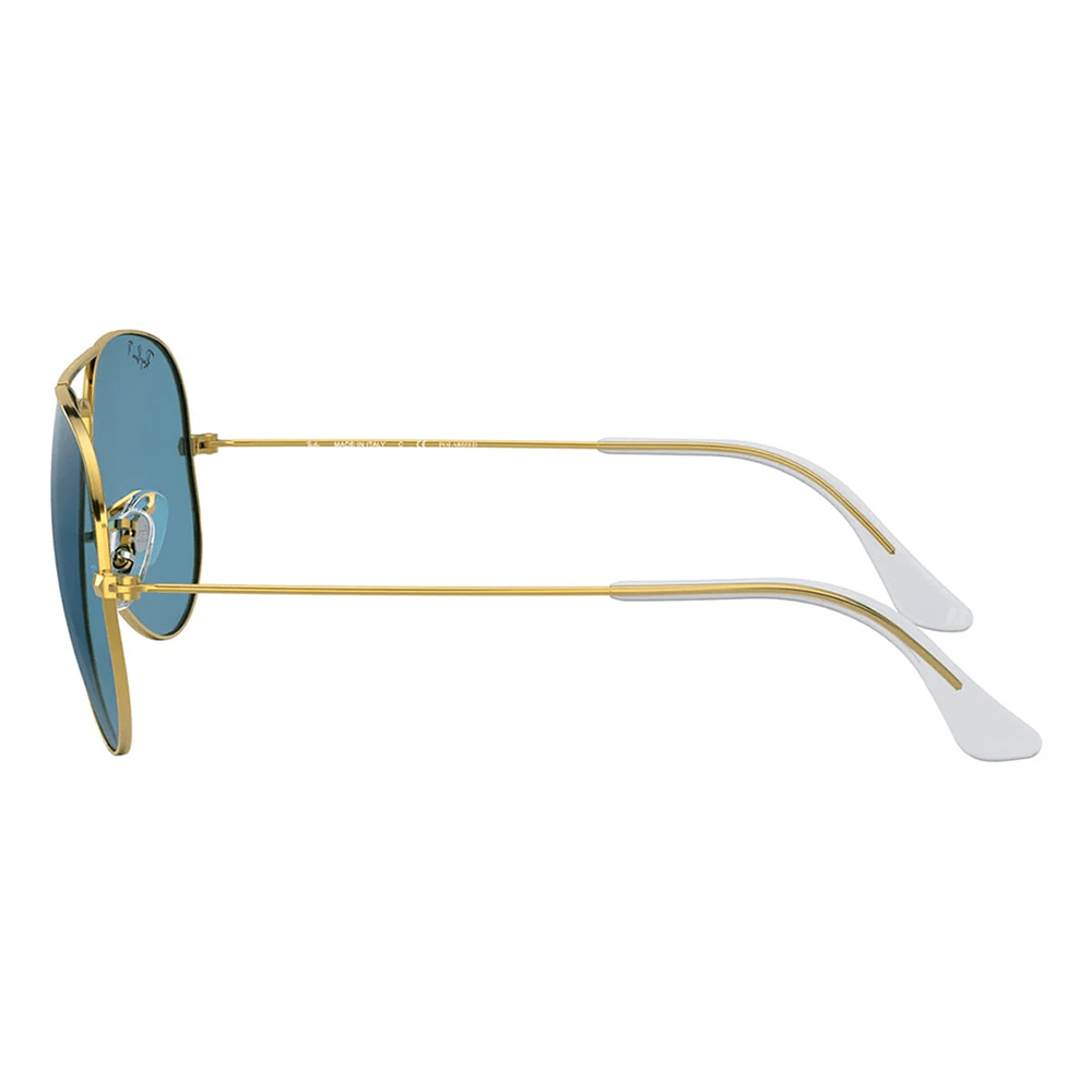 Ray-Ban Aviator RB3025 9196S2 58 Polarised Sunglasses Aviator