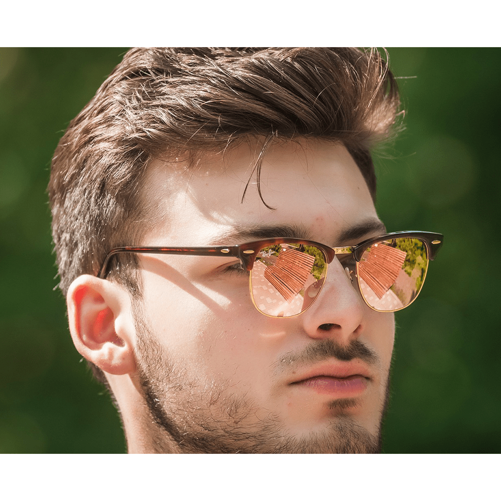 Ray-Ban Clubmaster RB3016 990/7O Sunglasses Mixed