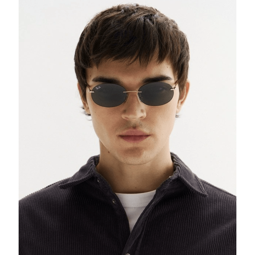 Ray-Ban RB3767 001/71 Sunglasses Oval