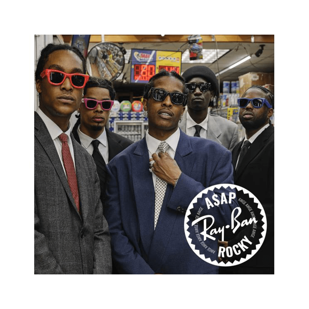 Ray-Ban Wayfarer Puffer RB4940 6834/87 by A$AP Rocky Sunglasses Square