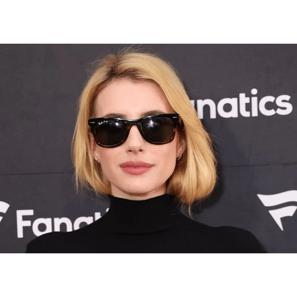 Ray-Ban Wayfarer RB2140 902/58 Polarised Sunglasses Square