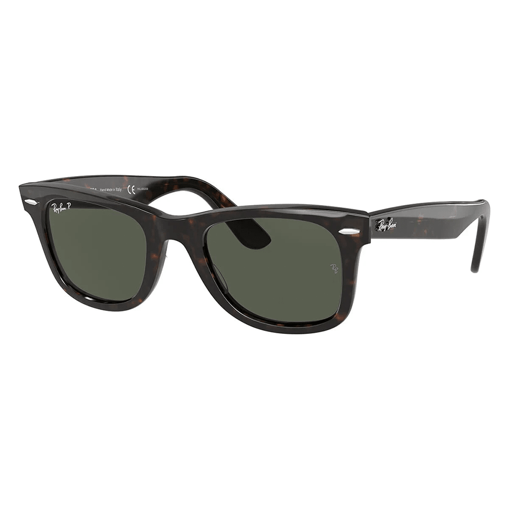Ray-Ban Wayfarer RB2140 902/58 Polarised Sunglasses Square